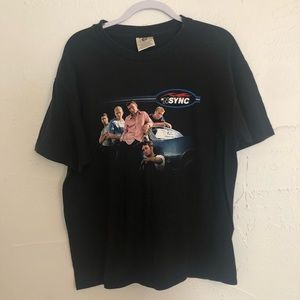 Vintage 90’s 1998 Y2K *NSYNC Winterland Band Concert Tee Tshirt Large